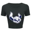 Ladies' Poly-Cotton Crop T-Shirt Thumbnail