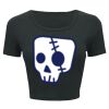 Ladies' Poly-Cotton Crop T-Shirt Thumbnail