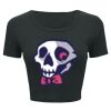 Ladies' Poly-Cotton Crop T-Shirt Thumbnail