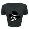 Ladies' Poly-Cotton Crop T-Shirt Thumbnail