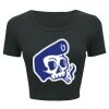 Ladies' Poly-Cotton Crop T-Shirt Thumbnail