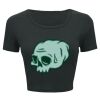 Ladies' Poly-Cotton Crop T-Shirt Thumbnail