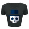 Ladies' Poly-Cotton Crop T-Shirt Thumbnail