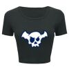 Ladies' Poly-Cotton Crop T-Shirt Thumbnail
