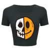 Ladies' Poly-Cotton Crop T-Shirt Thumbnail