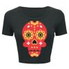 Ladies' Poly-Cotton Crop T-Shirt Thumbnail