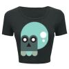 Ladies' Poly-Cotton Crop T-Shirt Thumbnail