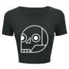 Ladies' Poly-Cotton Crop T-Shirt Thumbnail