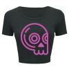 Ladies' Poly-Cotton Crop T-Shirt Thumbnail