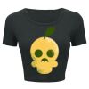 Ladies' Poly-Cotton Crop T-Shirt Thumbnail