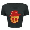 Ladies' Poly-Cotton Crop T-Shirt Thumbnail