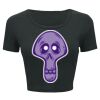 Ladies' Poly-Cotton Crop T-Shirt Thumbnail