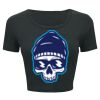 Ladies' Poly-Cotton Crop T-Shirt Thumbnail