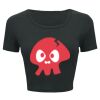 Ladies' Poly-Cotton Crop T-Shirt Thumbnail