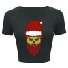 Ladies' Poly-Cotton Crop T-Shirt Thumbnail