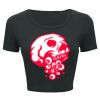 Ladies' Poly-Cotton Crop T-Shirt Thumbnail