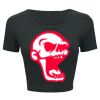 Ladies' Poly-Cotton Crop T-Shirt Thumbnail