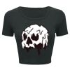 Ladies' Poly-Cotton Crop T-Shirt Thumbnail