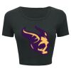 Ladies' Poly-Cotton Crop T-Shirt Thumbnail