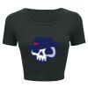 Ladies' Poly-Cotton Crop T-Shirt Thumbnail