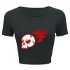 Ladies' Poly-Cotton Crop T-Shirt Thumbnail
