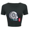 Ladies' Poly-Cotton Crop T-Shirt Thumbnail