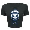Ladies' Poly-Cotton Crop T-Shirt Thumbnail