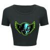 Ladies' Poly-Cotton Crop T-Shirt Thumbnail