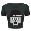 Ladies' Poly-Cotton Crop T-Shirt Thumbnail