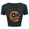 Ladies' Poly-Cotton Crop T-Shirt Thumbnail