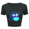 Ladies' Poly-Cotton Crop T-Shirt Thumbnail