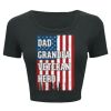Ladies' Poly-Cotton Crop T-Shirt Thumbnail