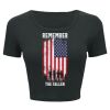 Ladies' Poly-Cotton Crop T-Shirt Thumbnail