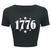 Ladies' Poly-Cotton Crop T-Shirt Thumbnail