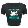 Ladies' Poly-Cotton Crop T-Shirt Thumbnail