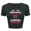 Ladies' Poly-Cotton Crop T-Shirt Thumbnail