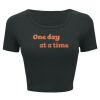 Ladies' Poly-Cotton Crop T-Shirt Thumbnail