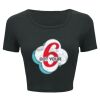 Ladies' Poly-Cotton Crop T-Shirt Thumbnail