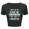 Ladies' Poly-Cotton Crop T-Shirt Thumbnail