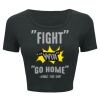 Ladies' Poly-Cotton Crop T-Shirt Thumbnail