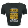 Ladies' Poly-Cotton Crop T-Shirt Thumbnail