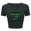 Ladies' Poly-Cotton Crop T-Shirt Thumbnail