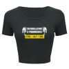 Ladies' Poly-Cotton Crop T-Shirt Thumbnail