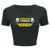 Ladies' Poly-Cotton Crop T-Shirt Thumbnail