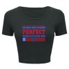 Ladies' Poly-Cotton Crop T-Shirt Thumbnail