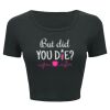 Ladies' Poly-Cotton Crop T-Shirt Thumbnail