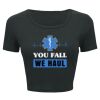 Ladies' Poly-Cotton Crop T-Shirt Thumbnail