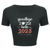 Ladies' Poly-Cotton Crop T-Shirt Thumbnail