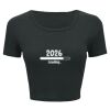 Ladies' Poly-Cotton Crop T-Shirt Thumbnail