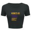 Ladies' Poly-Cotton Crop T-Shirt Thumbnail